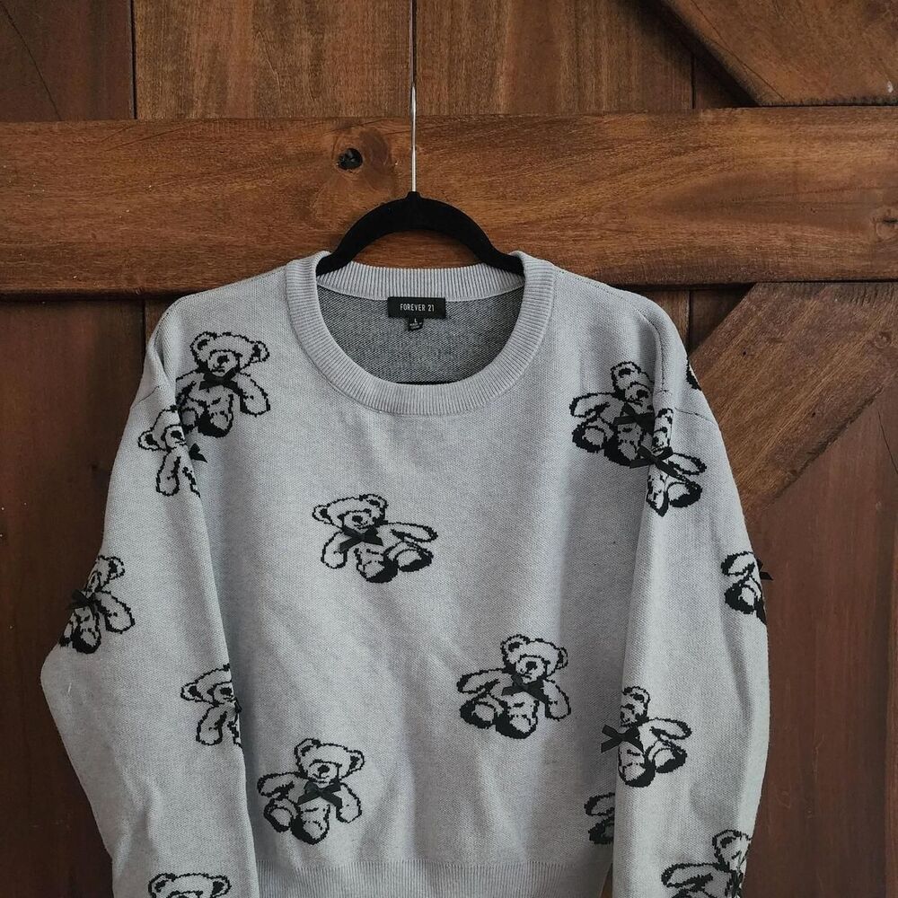 Forever-21 Women's Grey Jumper